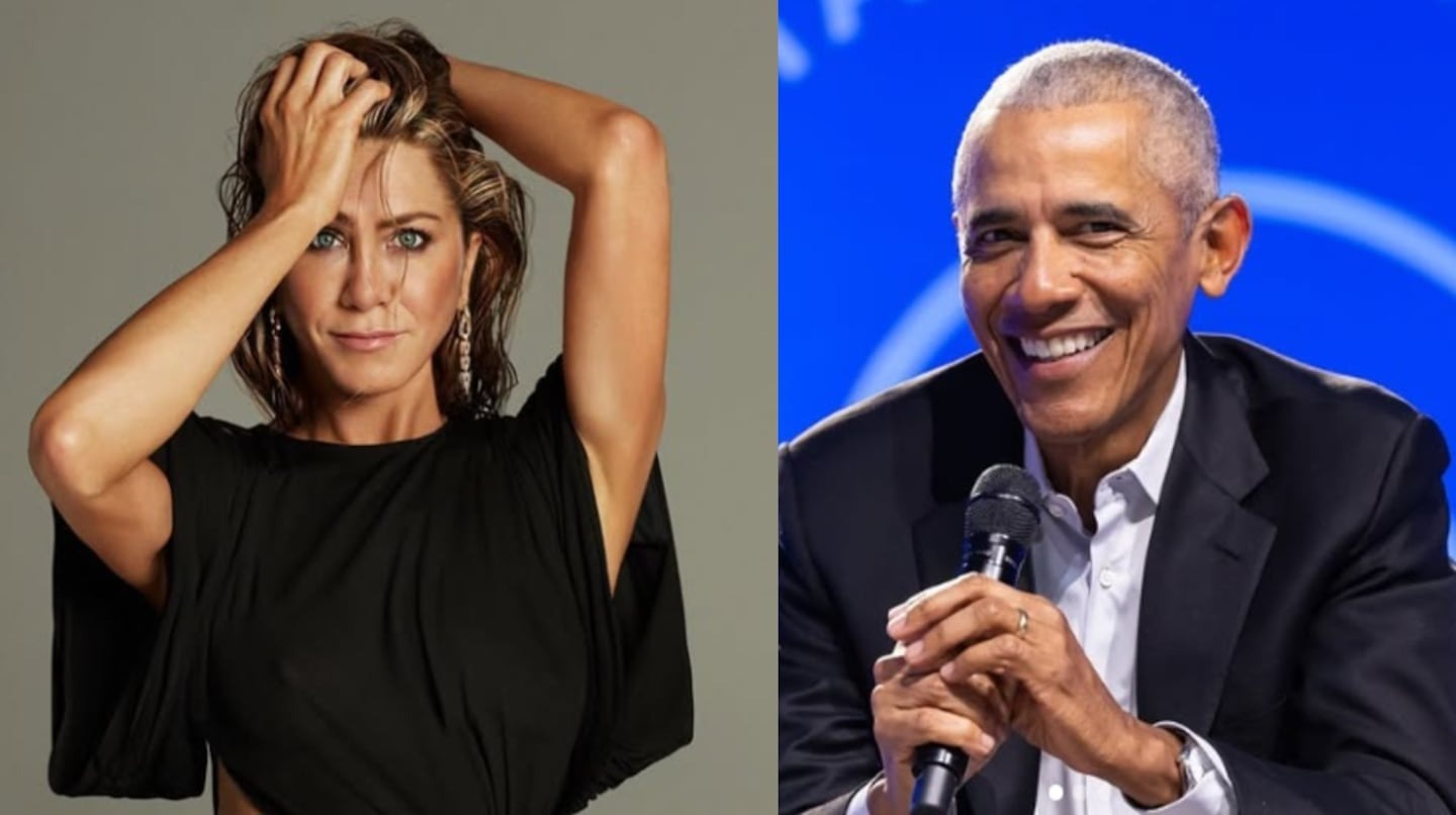 Jennifer Aniston rompió el silencio sobre los rumores de romance con Barack Obama