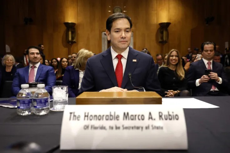 El chiste de Marco Rubio tras ser interrumpido por manifestante durante audiencia en el Capitolio (VIDEO)