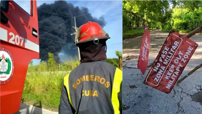 Trece militares desaparecidos tras explosión en almacén de armamentos en Cuba