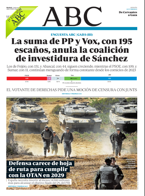 Portadas de la prensa internacional de este lunes 27 de enero de 2025