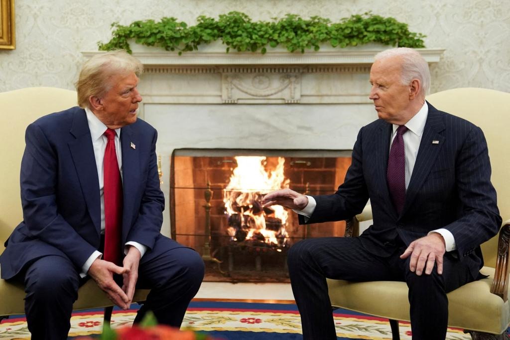 Trump acusó a Biden de hacer la transición “lo más difícil posible” tras decisiones de último momento