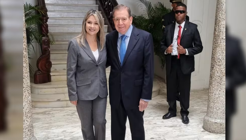 Vicky Dávila se reunió en Panamá con Edmundo González: Es el legítimo presidente