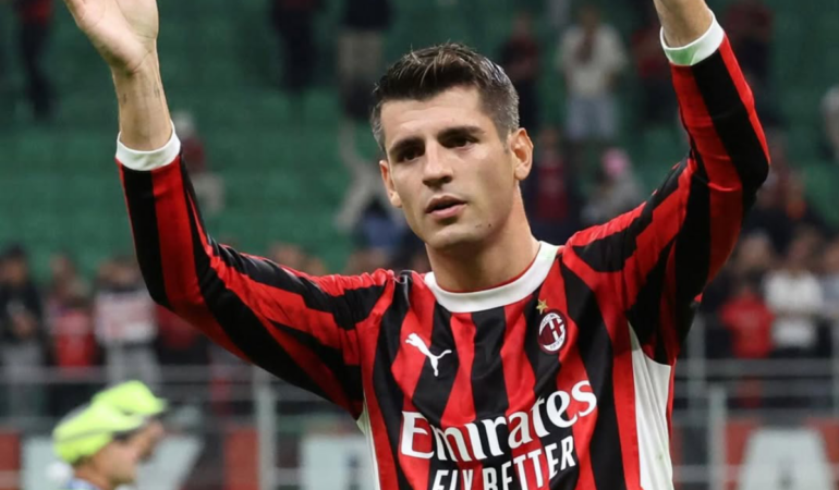 Morata se despide del Milan: Gracias por darme la oportunidad de vestir esta camiseta