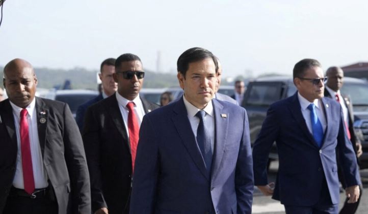 Marco Rubio llegó a El Salvador para reunirse con Nayib Bukele