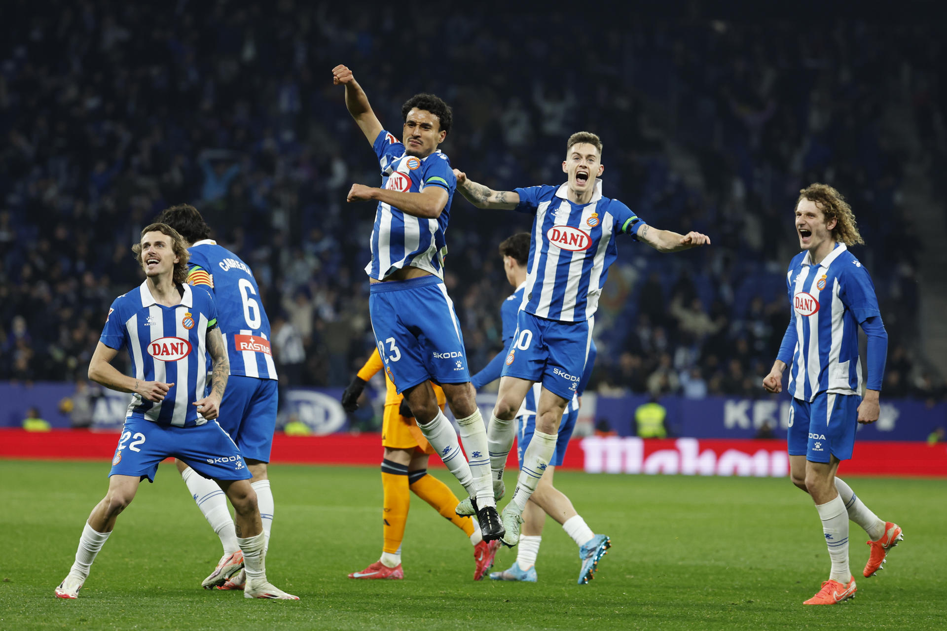 Espanyol logró salir provisionalmente del descenso en LaLiga tras vencer a Real Madrid