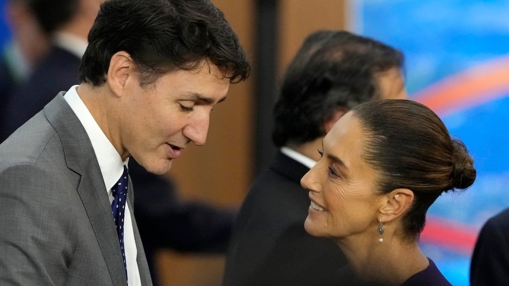 Trudeau y Sheinbaum acuerdan trabajar de forma conjunta contra los aranceles de Trump